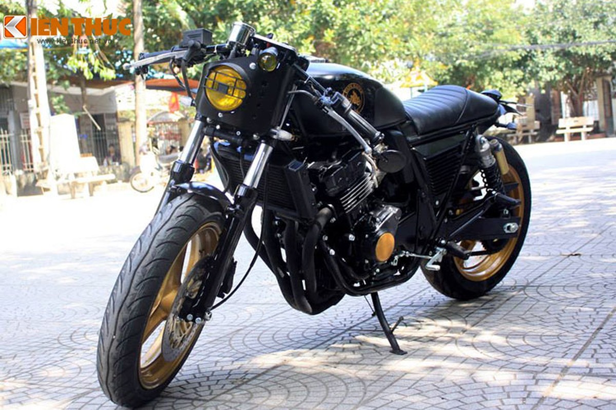 Tho Ha Noi len hinh cafe racer “free style” tu Honda CB 400-Hinh-12